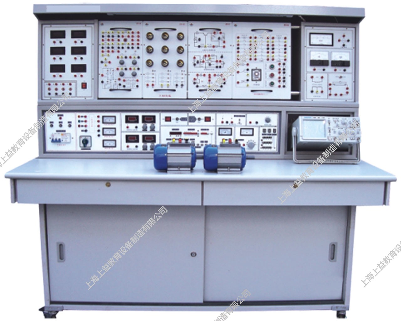 SYTYL-182C立式通用電工、電子、電力拖動（帶直流電機實驗）實驗室成套設(shè)備（三相調(diào)壓，積木式掛箱）