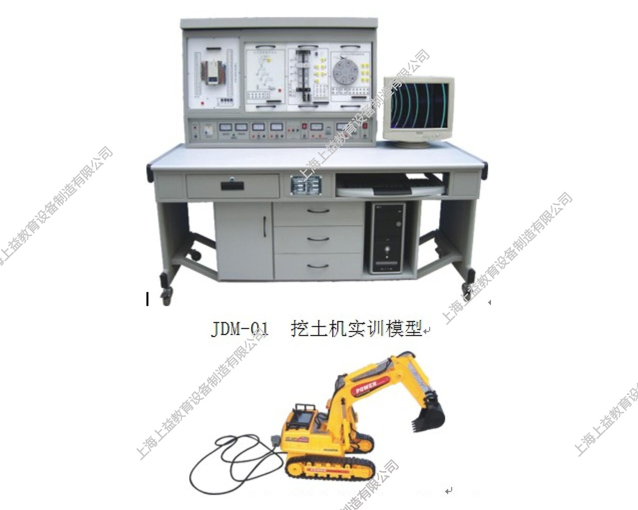 SYPLC-103B網絡型PLC可編程控制及單片機實驗開發系統綜合實驗裝置（立式、掛箱積木式）